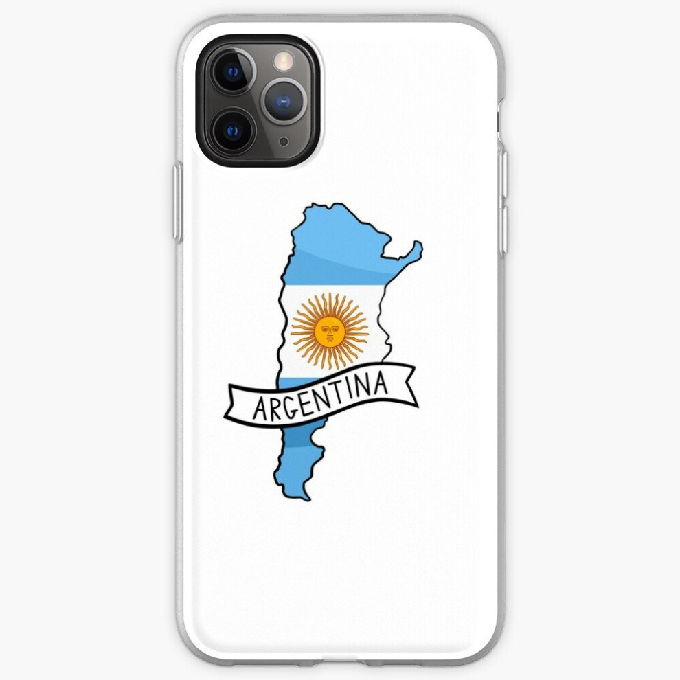 Phone Case Argentina Flag Map For Iphone Samsung 14 13 12 11 Plus Pro Max Galaxy S23 S22 Ultra Note 20 10 8671829723900