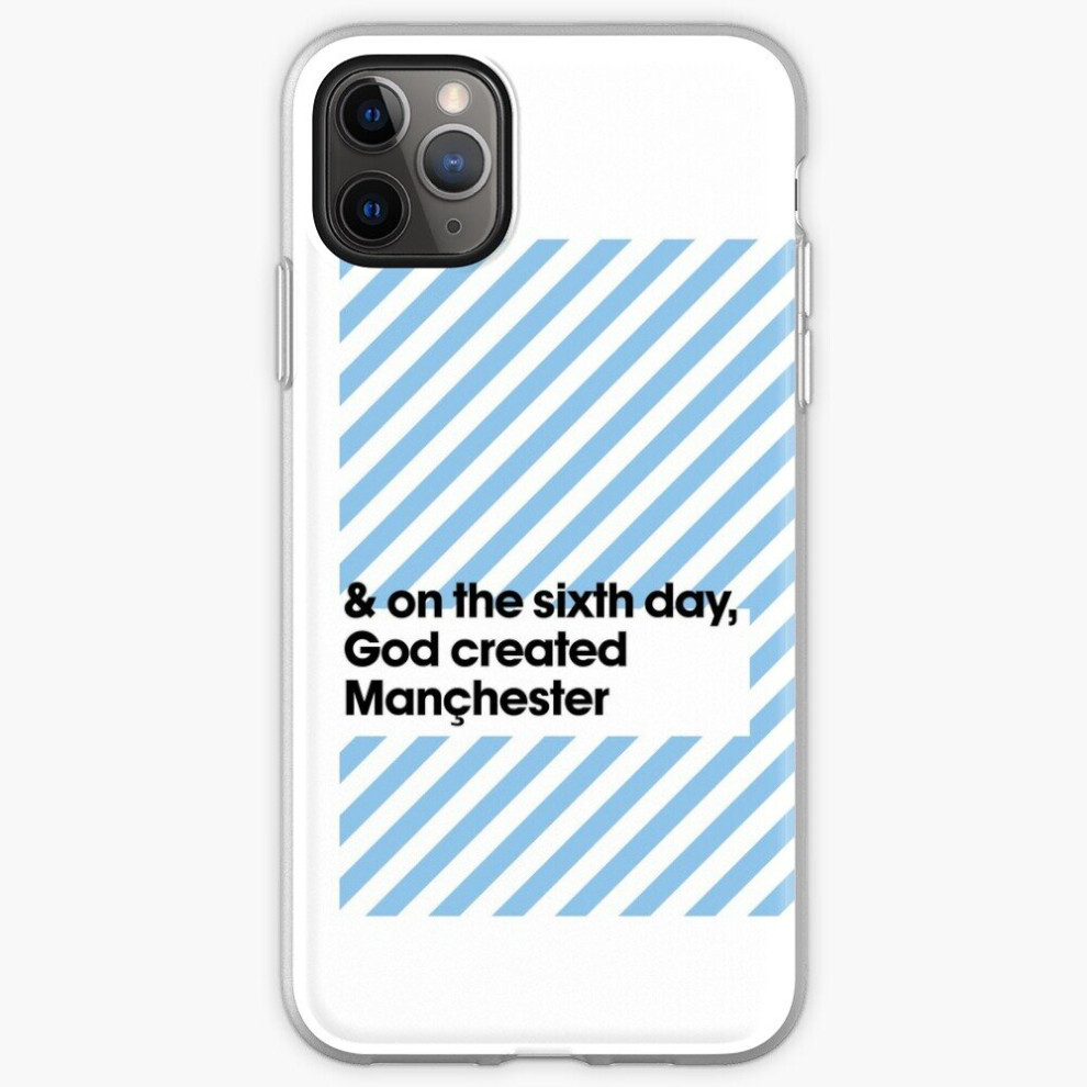 Phone Case Manchester For Iphone Samsung 14 13 12 11 Plus Pro Max Galaxy S23 S22 Ultra Note 20 10 Blue 8671829733251