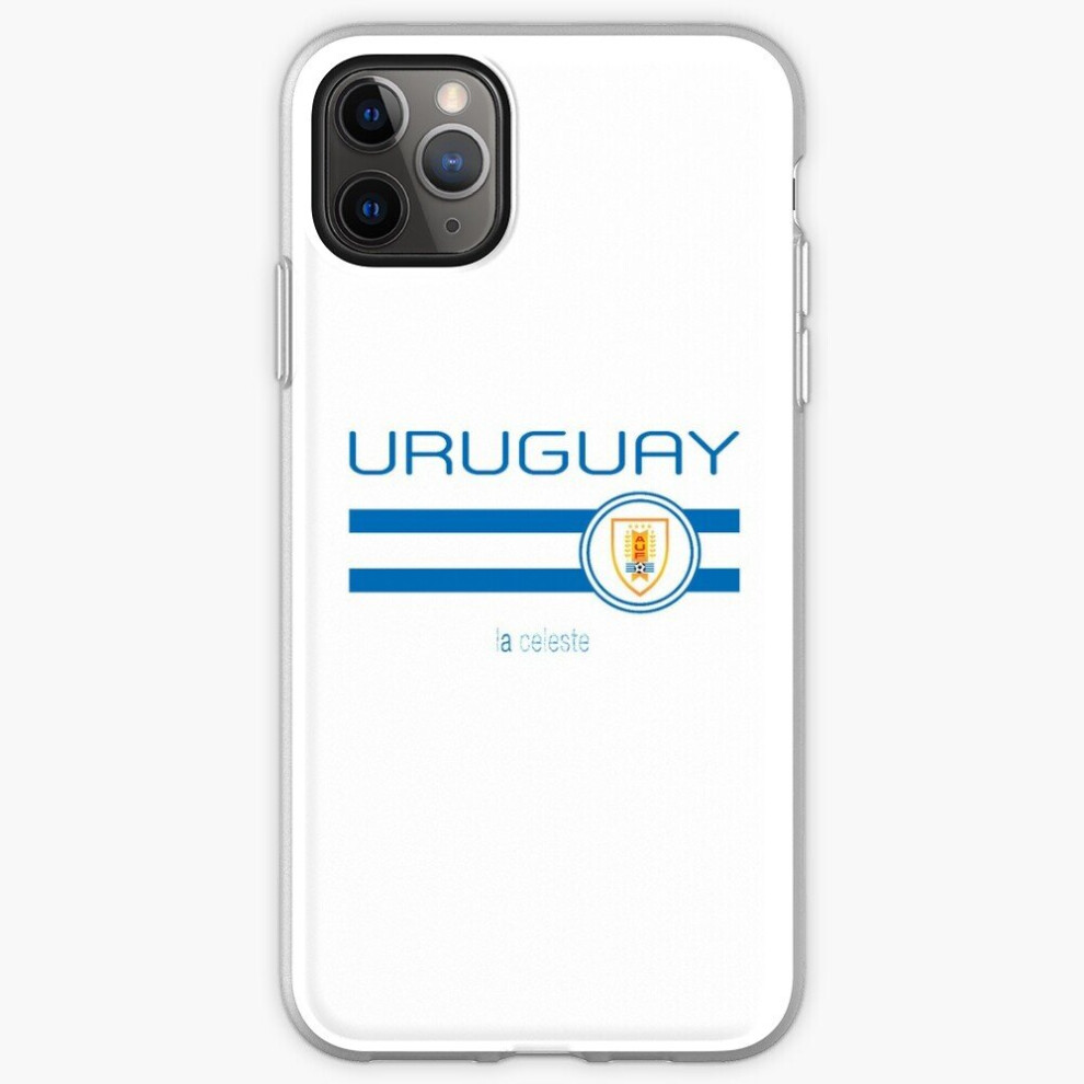 Phone Case Football Uruguay (Away ) For Iphone Samsung 14 13 12 11 Plus Pro Max Galaxy S23 S22 Ultra Note 20 10 White 8671829738492