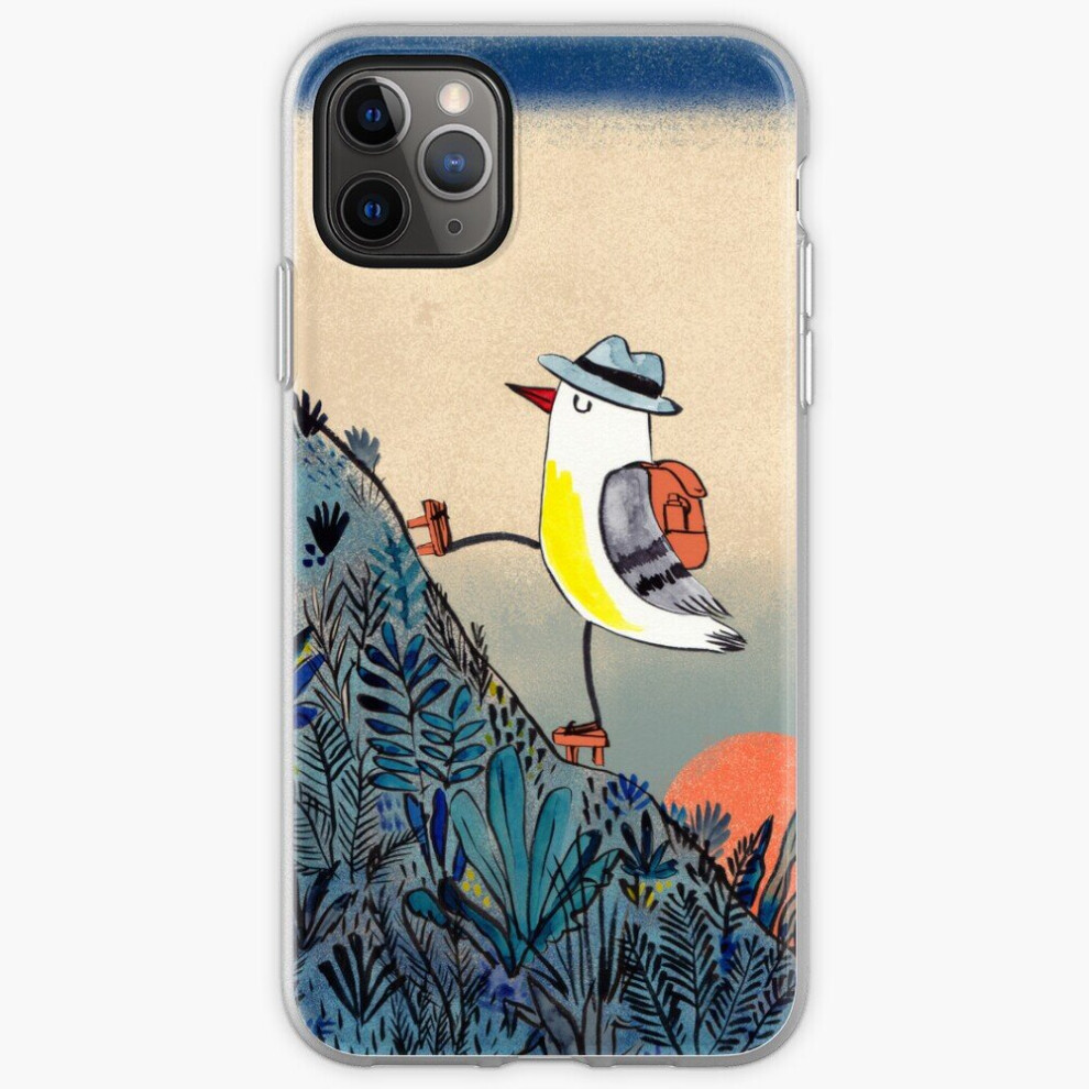 Phone Case Mountain Hiker Bird At Sunrise For Iphone Samsung 14 13 12 11 Plus Pro Max Galaxy S23 S22 Ultra Note 20 10 8671829706453