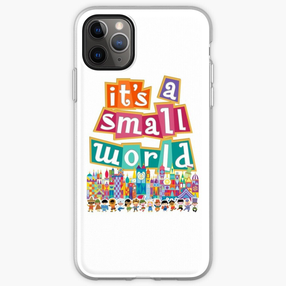 Photos - Case Phone it's a small world full graphic by Kelly Design Company for iPhone Samsung 14 13 12 11 Plus Pro Max Galaxy S23 S2