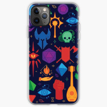 Phone Case DnD Forever Color for iPhone Samsung 14 13 12 11 Plus Pro Max Galaxy S23 S22 Ultra Note 20 10