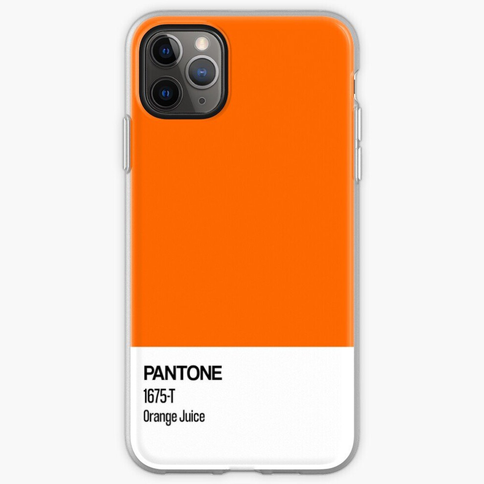 Phone Case Pantone Juice For Iphone Samsung 14 13 12 11 Plus Pro Max Galaxy S23 S22 Ultra Note 20 10 Orange 8671829718296