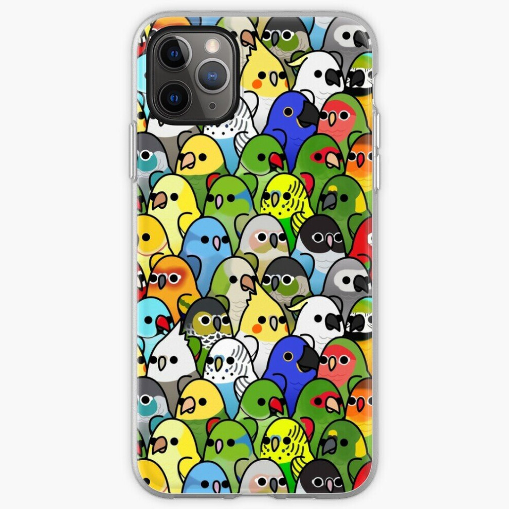 Phone Case Too Many Birds! Bird Squad Classic For Iphone Samsung 14 13 12 11 Plus Pro Max Galaxy S23 S22 Ultra Note 20 10 8671829686205