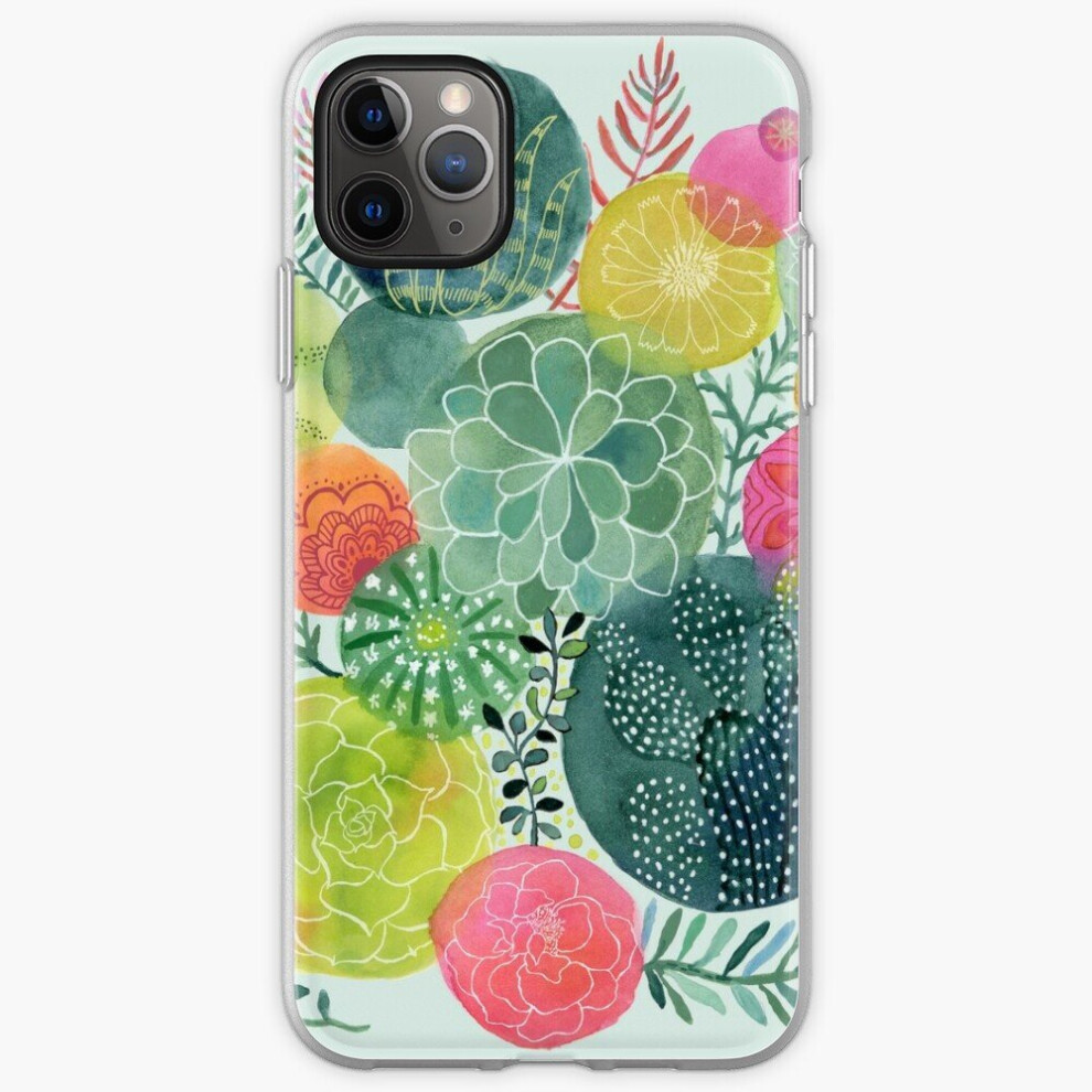 Phone Case Succulent Circles For Iphone Samsung 14 13 12 11 Plus Pro Max Galaxy S23 S22 Ultra Note 20 10 8671829730199