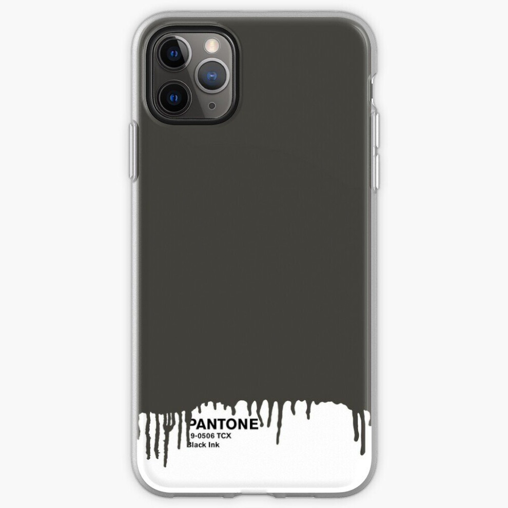Phone Case Ink Pantone For Iphone Samsung 14 13 12 11 Plus Pro Max Galaxy S23 S22 Ultra Note 20 10 Black 8671829714519