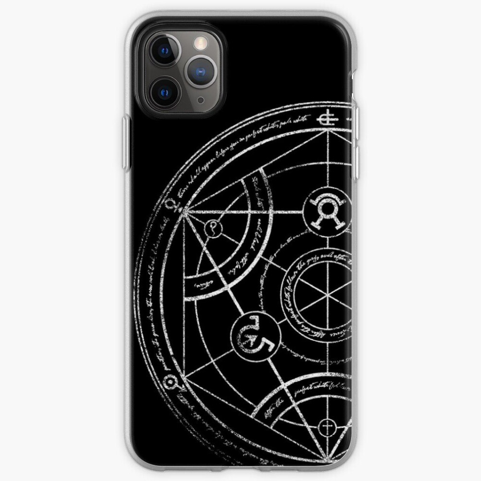 Phone Case Human Transmutation Circle Chalk For Iphone Samsung 14 13 12 11 Plus Pro Max Galaxy S23 S22 Ultra Note 20 10 8671829691476