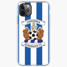 Phone Case Kilmarnock football club logo Stripes for iPhone Samsung 14 13 12 11 Plus Pro Max Galaxy S23 S22 Ultra Note 20 10