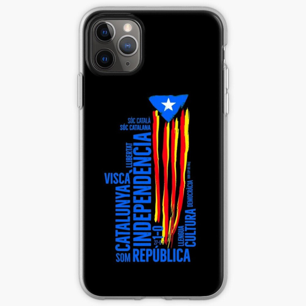 Phone Case Estelada Grunge Paraules Catalunya For Iphone Samsung 14 13 12 11 Plus Pro Max Galaxy S23 S22 Ultra Note 20 10 8671829749092