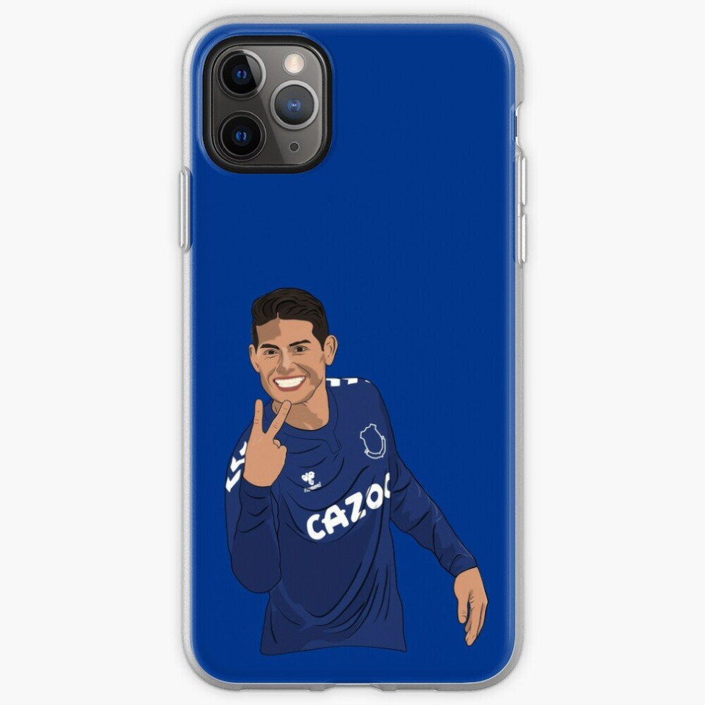 Phone Case Everton James Rodriguez Goal Celebration 2 Fingers Up For Iphone Samsung 14 13 12 11 Plus Pro Max Galaxy S23 S22 Ultra Note 20 10 8671829745223