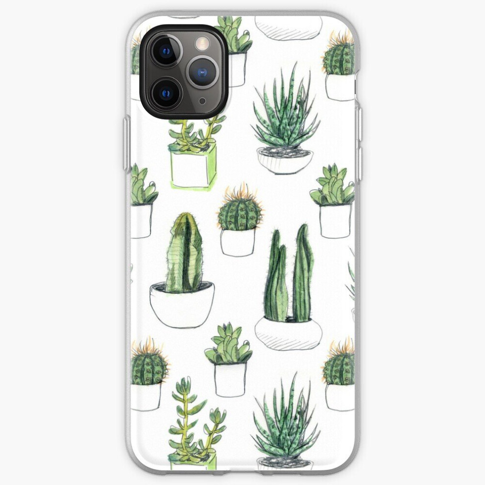 Phone Case Watercolour Cacti Succulents For Iphone Samsung 14 13 12 11 Plus Pro Max Galaxy S23 S22 Ultra Note 20 10 8671829747869