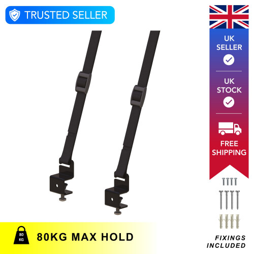 Mahara Premium Universal TV Safety Straps