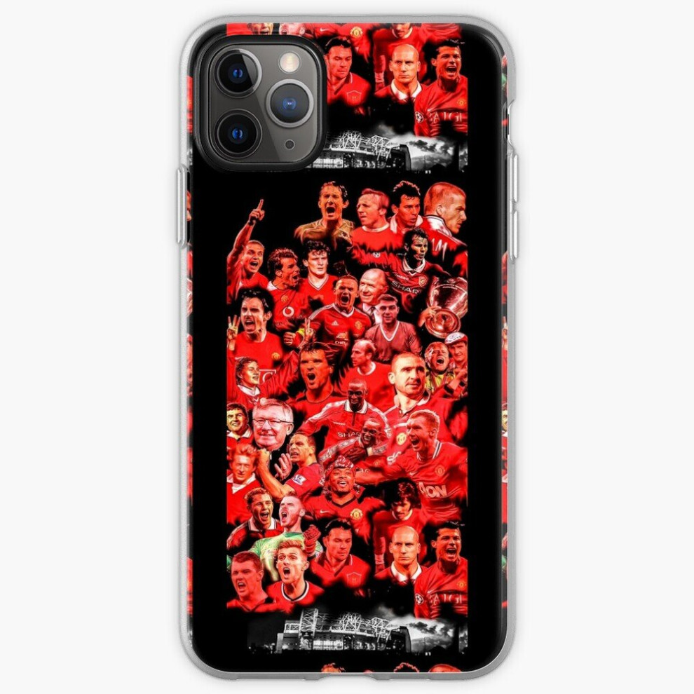 Famgem Phone Case Man United Football Legends For Iphone Samsung 14 13 12 11 Plus Pro Max Galaxy S23 S22 Ultra Note 20 10