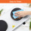 GEEPAS 2000W Electric Portable Kitchen Double Hot Plate, Adjustable Temperature control 4