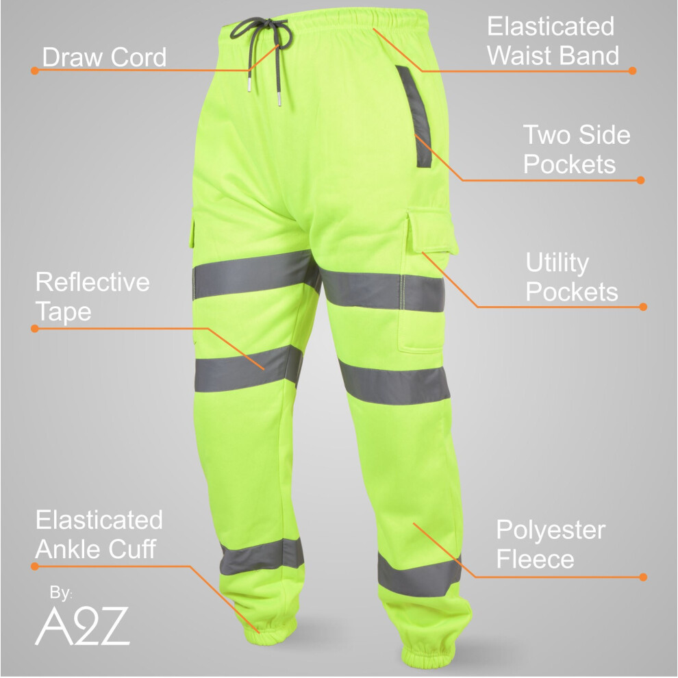 Neon green 2024 reflective pants