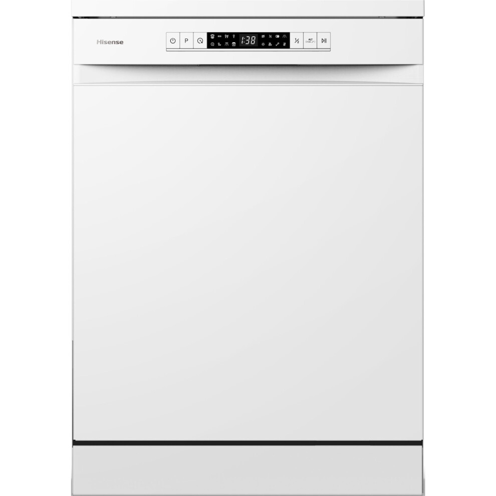 Hisense Standard Dishwasher - White - E Rated