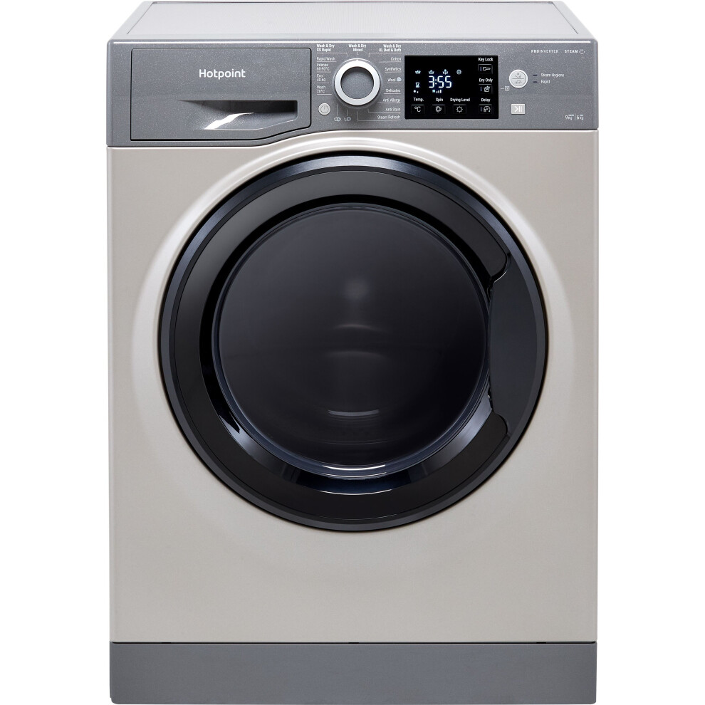 Hotpoint 9Kg / 6Kg Washer Dryer - Graphite - D Rated