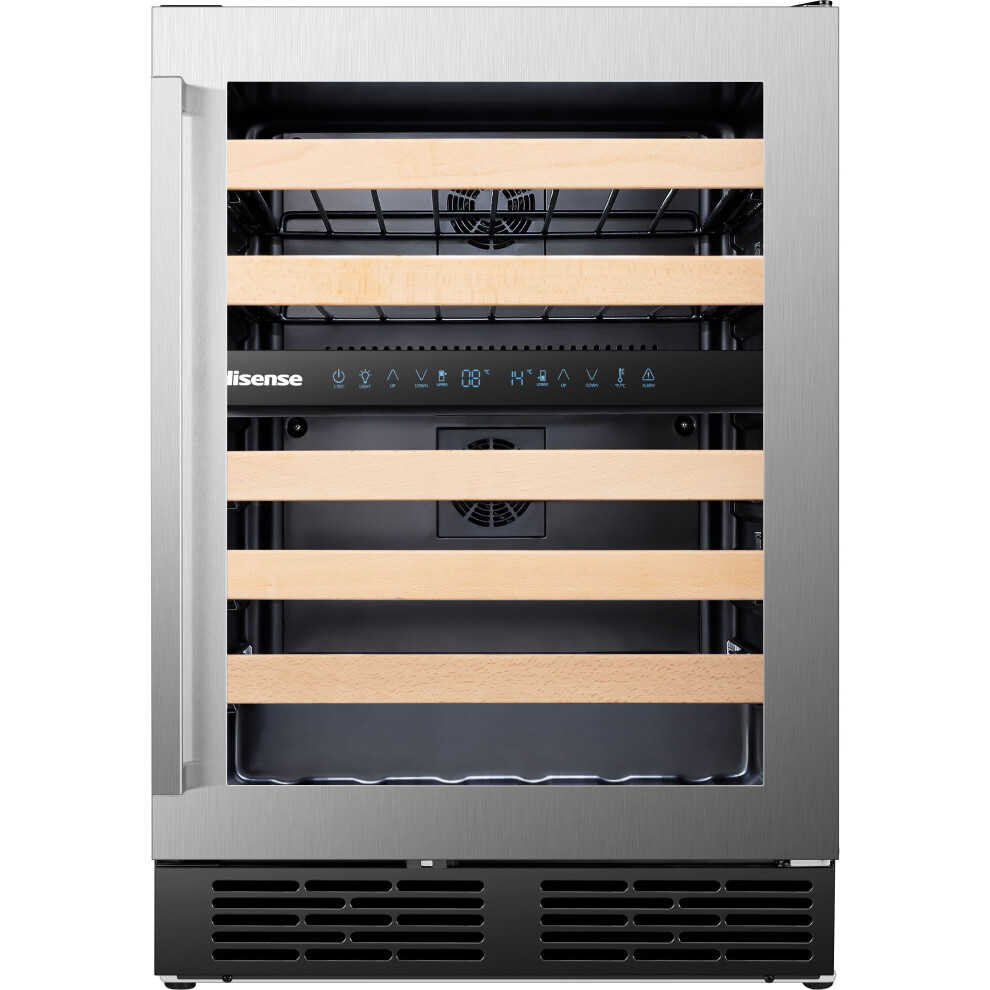 Hisense Wine Cooler - Stainless Steel - G Rated