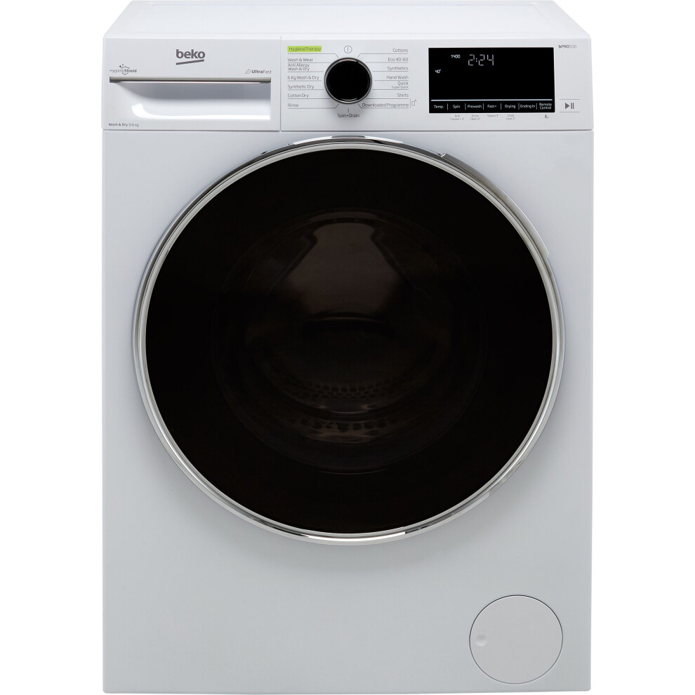 Beko UltraFast RecycledTub 9Kg / 6Kg Washer Dryer - White - D Rated