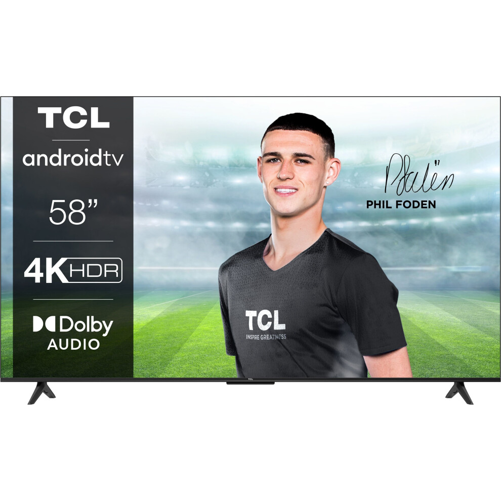 TCL 58P638K 58" Smart 4K Ultra HD TV