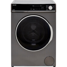 Sharp ES-NFB814AAB 8kg Washing Machine with 1400 rpm - Graphite - B Rated