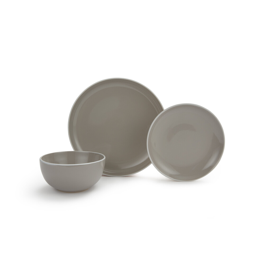 12pc Dinner Set  Grey