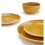 12pc Saffron Yellow Dinner Set 2