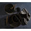 12pc Ebony & Gold Dinner Set 2