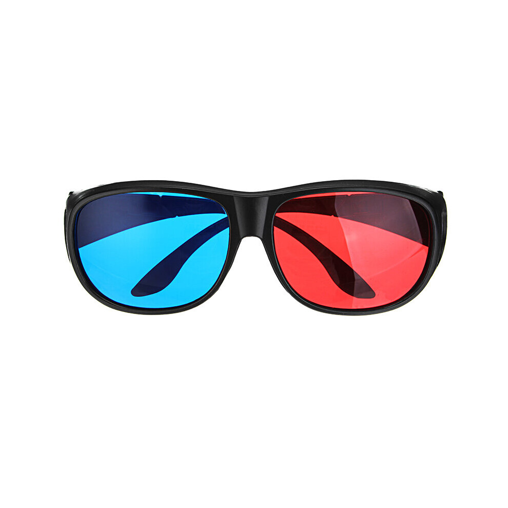 1Pcs 3D Dimensional 3D Glasses For Home Theater Movie Cinema Game Projector Use Blue/Red 6908238485474