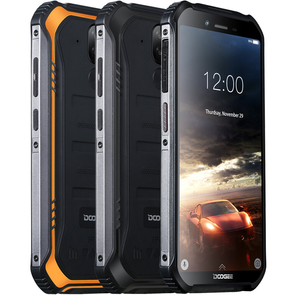Doogee S40 5.5 Inch Ip68 Ip69k Waterproof Nfc Android 9.0 4650Mah 3Gb 32Gb Mt6739 4G Smartphone 6924351694708