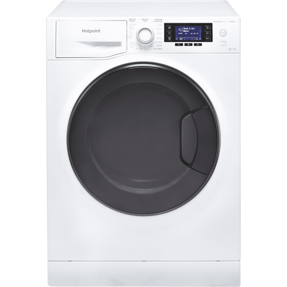 Hotpoint 9Kg / 7Kg Washer Dryer - White - E Rated