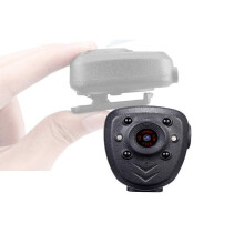 Body Cam 1080P Hidden Wearable Camera with 32GB Built-in Memory, Night Vision, 360 Rotatable Clip, 4h Battery