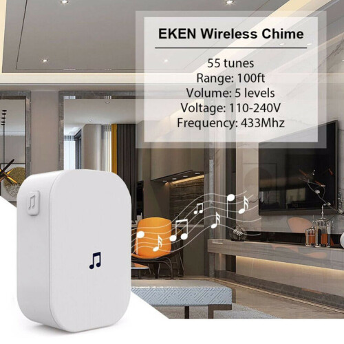 V10 Draadloze WiFi Videodeurbel Smartphone Deurbel Intercom Beveiligingscamera 2