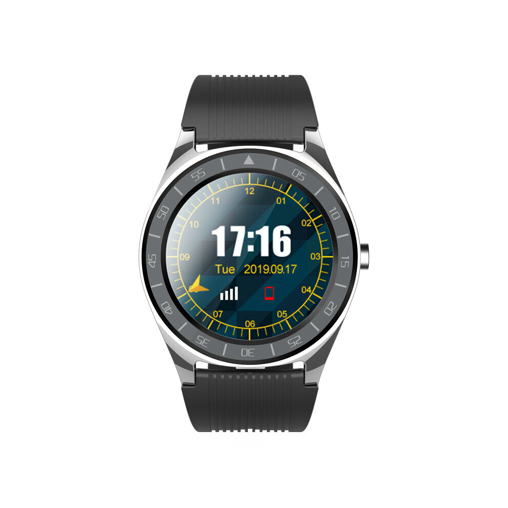 Xanes V5 1.54In Full Touch Screen Support Sim Card Bt Call Smart Watch Phone Sleep Monitor Multiple Sports Modes Fitness Bracelet Black/Grey/Brown 6900062115046
