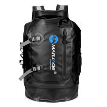 MARJAQE 30L Unisex Waterdichte Wandelaarsrugzak Droge Bagage Tas Verstelbare Schouderband Drijvende Droge Zak voor Kamperen Reizen Buiten Zeilen