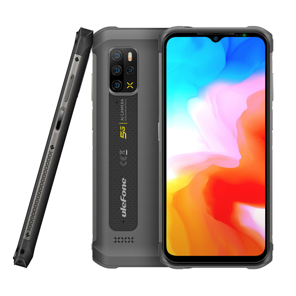 Ulefone Armor 12 5G Mtk Dimensity 700 6.52 Inch 8Gb 128Gb 48Mp Quad Camera Nfc 5180Mah Wireless Charge Ip68 Ip69k Waterproof Rugged Smartphone 6900090259484