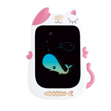 Children 8.5 Inch LCD Writing Tablet Monochrome Multicolor Magnetic Note Board Cartoon Handwriting Pads