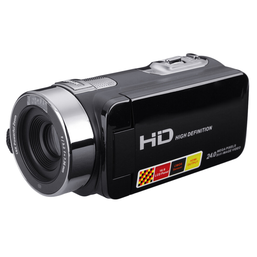 3.0 inch 1080P FHD Video Camcorder Night shot 24MP Digital Camera With Remote Control 