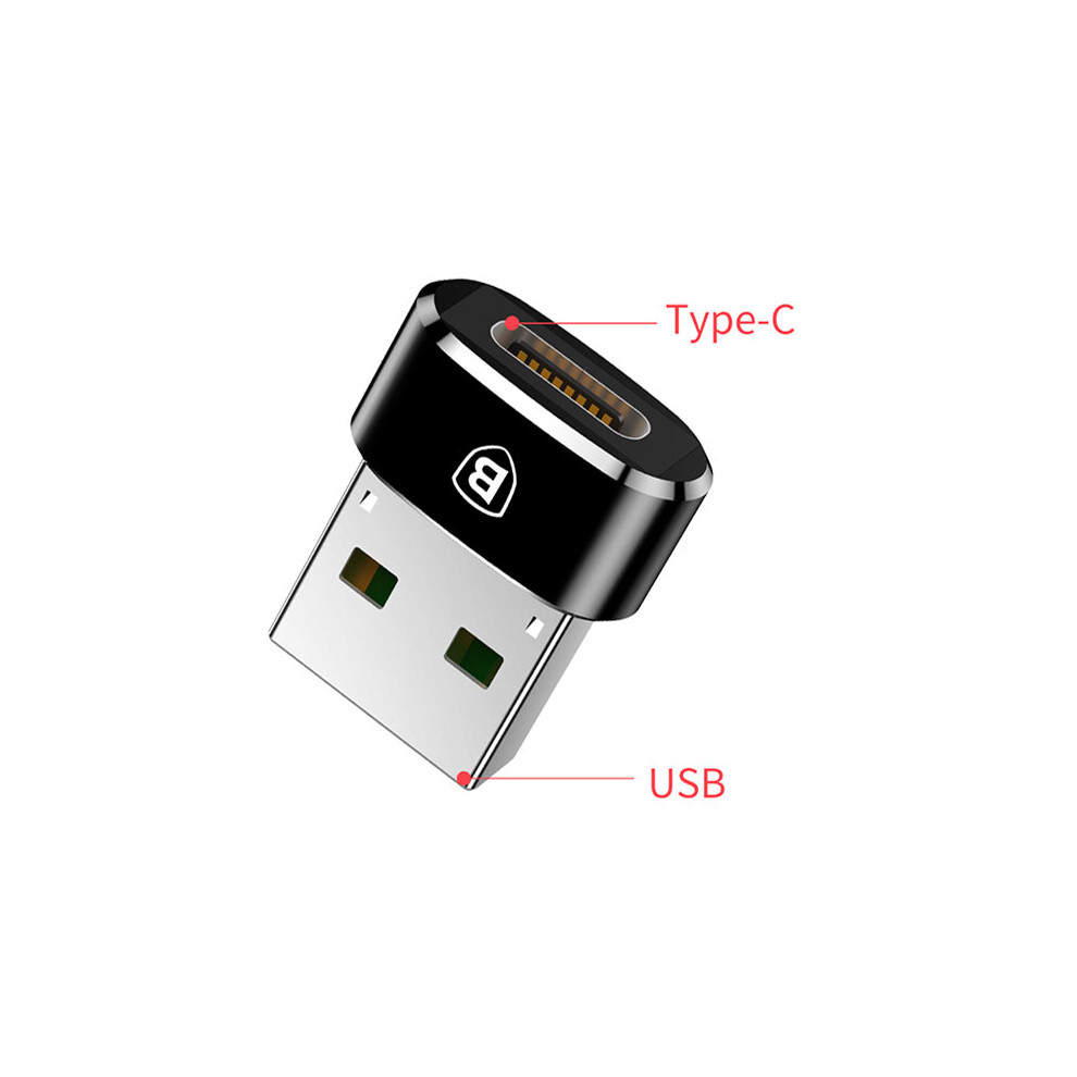 Baseus USB Male to USB Type C Female OTG Adapter Cable Converter For Nexus 5x 6p Oneplus 3 6