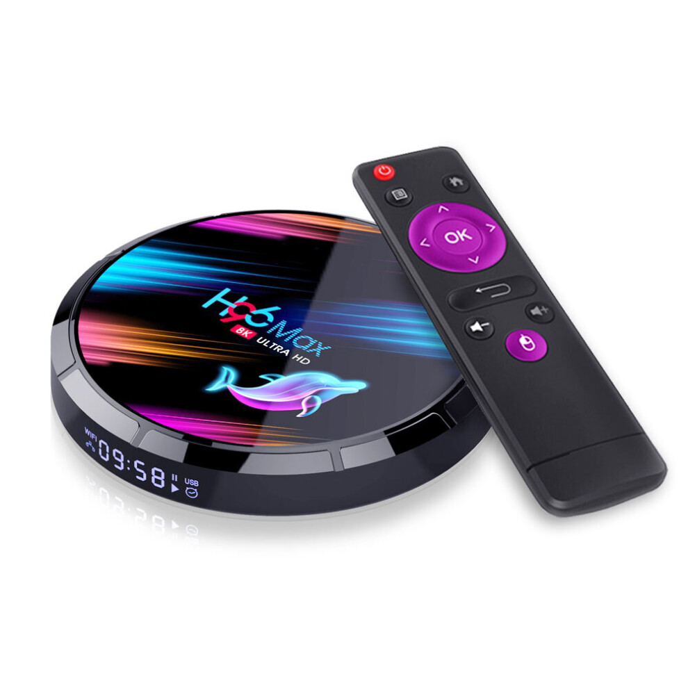 H96 Max X3 Amlogic S905x3 4Gb Ram 128Gb Rom 5G Wifi Bluetooth 4.0 1000M Lan Android Android 9.0 4K 8K Vp9 H.265 Tv Box 300028000472
