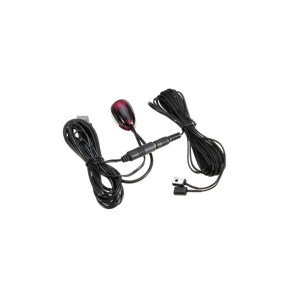 1 Receiver 2 Emitters Repeater Hidden Infrared Remote IR Extender System Kit