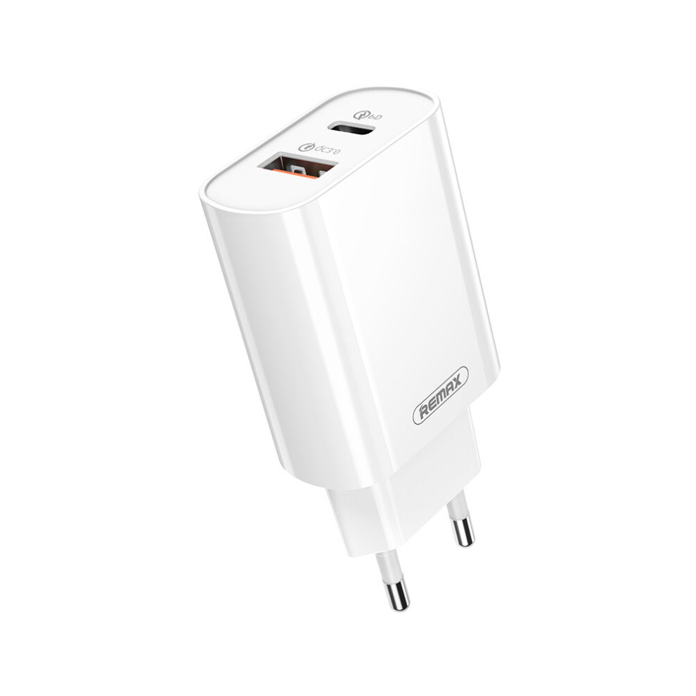 Remax 18W Type C Usb Qc3.0 Fast Charging Usb Charger Adapter For Huawei P30 Pro Mate 30 5G Xiaomi 9Pro Redmi K30 S10+ Note10 5G Oneplus 7T Pro 6906140755982