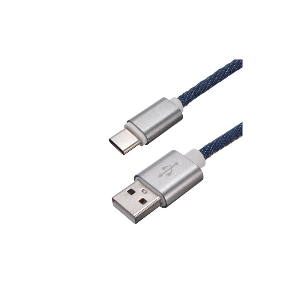 3Pcs Tianston Denim 2A Usb Type C 1M 3.28Ft Charging Data Cable For Samsung Gold 6901250699447