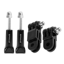 PULUZ Adjustable 3 Way Pivot Arm with 2 Long Screws for Gopro SJCAM Yi Action Camera