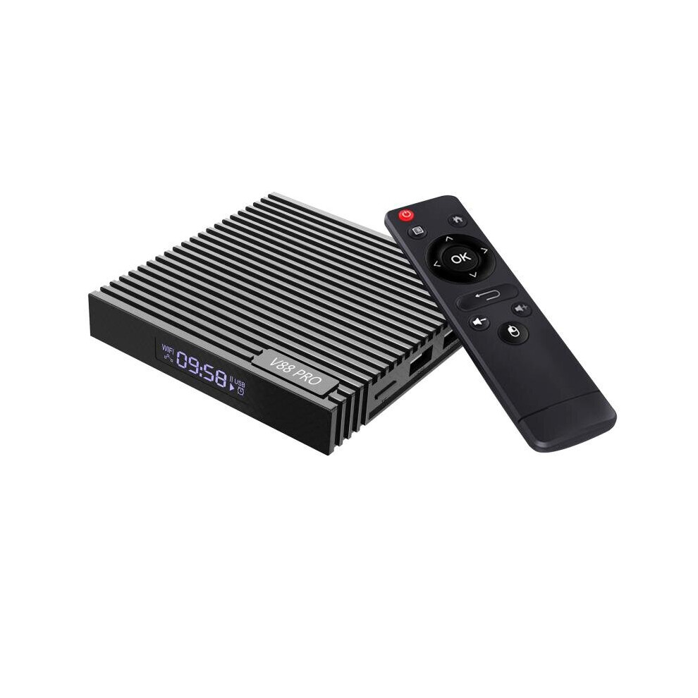 V88 Pro Rockchip 3228A Ddriii 1Gb Emmc 8Gb 5G Wifi Android 9.0 2K Vp9 H.265 Smart Internet Tv Box Multimedia Player 6900072265304