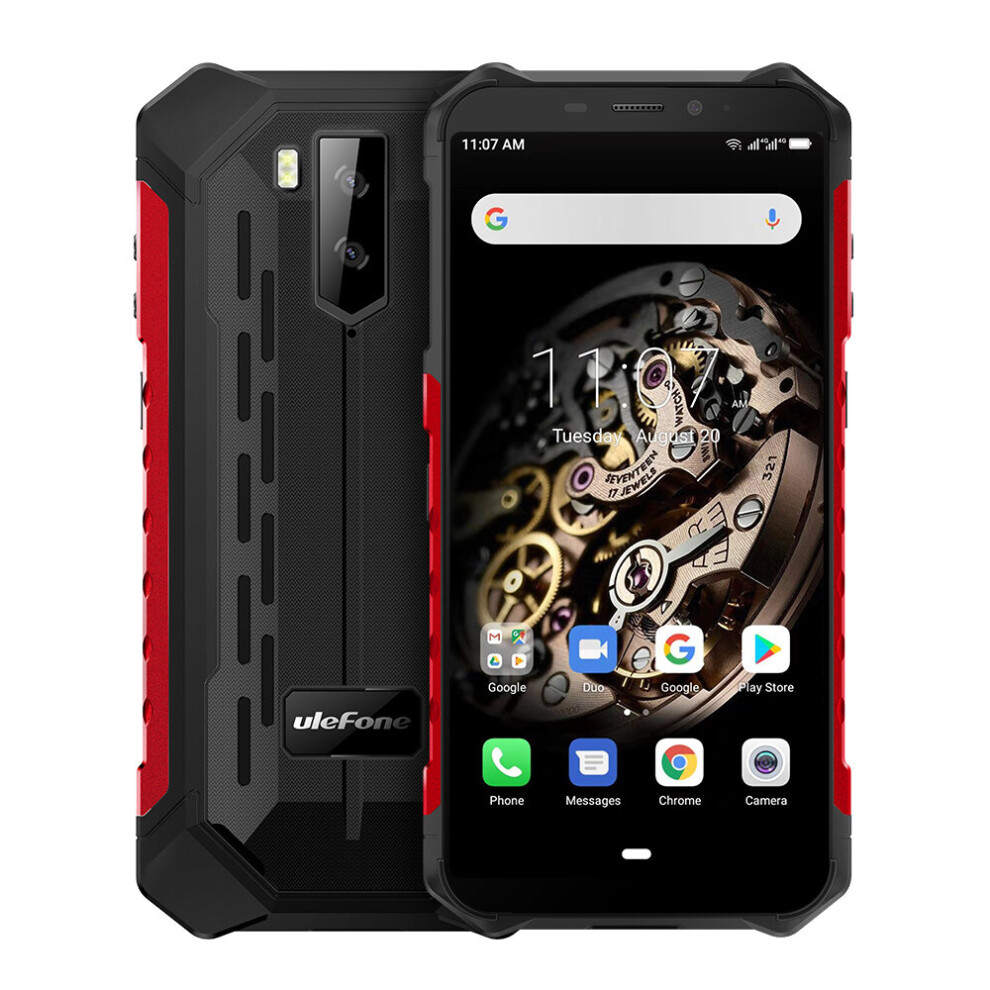 Ulefone Armor X5 5.5 Inch Nfc Ip68 Ip69k Waterproof 3Gb 32Gb 5000Mah Mt6762 Octa Core 4G Smartphone 6937748733669