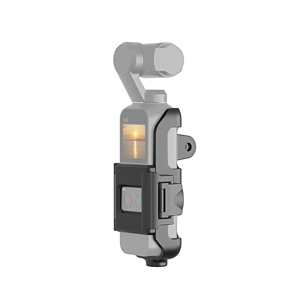 Puluz Pu380 Camera Housing Shell Protective Cover Case Bracket Frame With 1 4 Screw For Dji Osmo Pocket Action Gimbal Camera 6901250434291