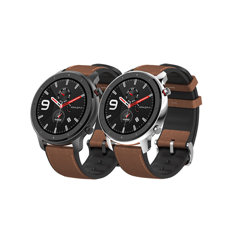[Bluetooth 5.0]Amazfit Gtr 47Mm Amoled Smart Watch Gps+Glonass 12 Sports Mode 5Atm Music Control Wristband Global Version 825450311281
