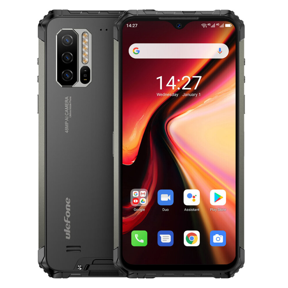 Ulefone Armor 7 Ip68 Ip69k Waterproof 6.3 Inch 8Gb 128Gb 48Mp Camera Nfc Wireless Charge Helio P90 Octa Core 4G Smartphone 6937748733416