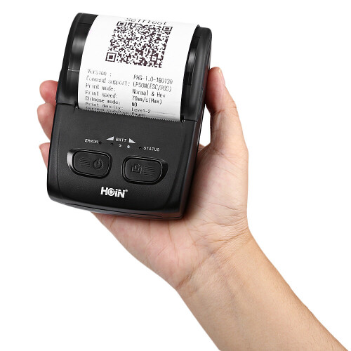 HOIN HOP H200 Portable Thermal Printer USB+bluetooth USB+WIFI Receipt Printer 1